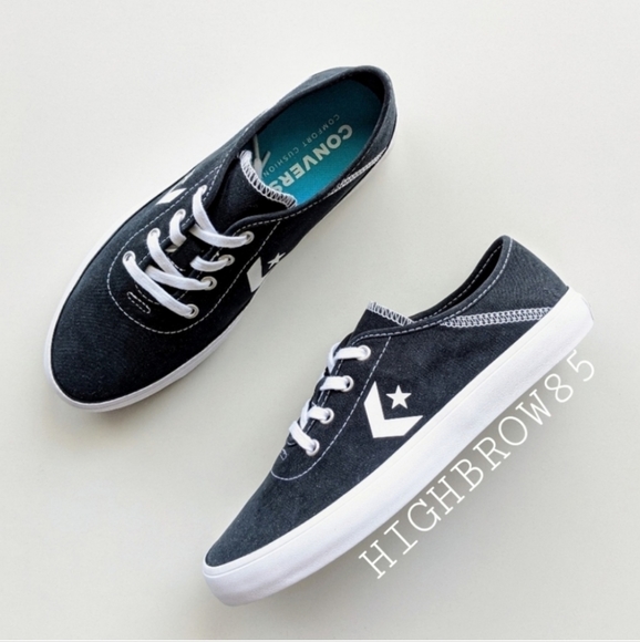 Converse Shoes - Converse Costa Ox Black White Low Top Sneaker Women's 6.5